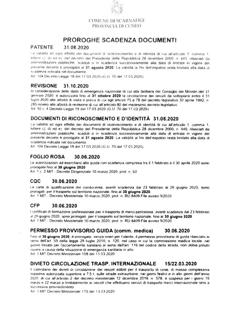 scadenze